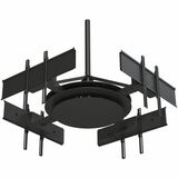 Multi-Display-Deckenhalterung f&uuml;r 4 Teleskoparme F&uuml;r 37- bis 75-Zoll-Displays